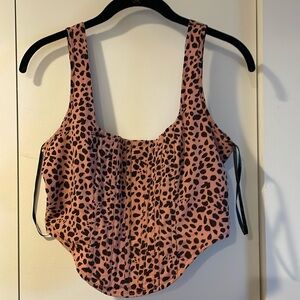 Cheetah corset